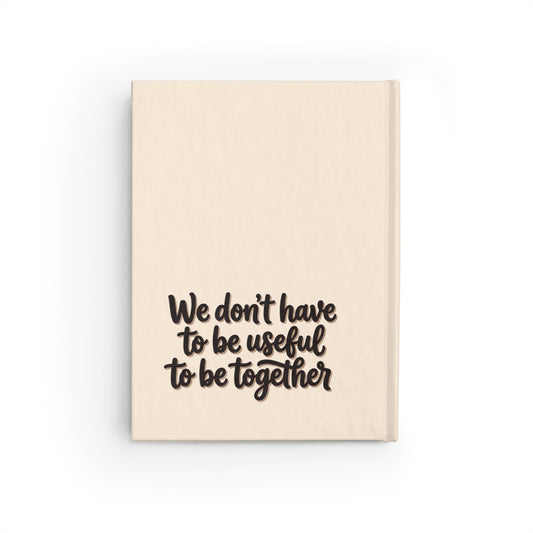 "U Sketch. I Scratch." — Blank Hardcover Journal