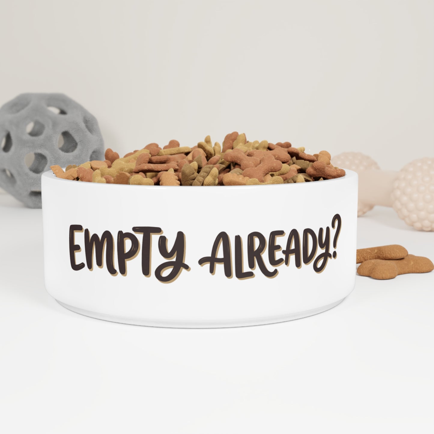 "Empty Already?" Ceramic Bowl — 16oz