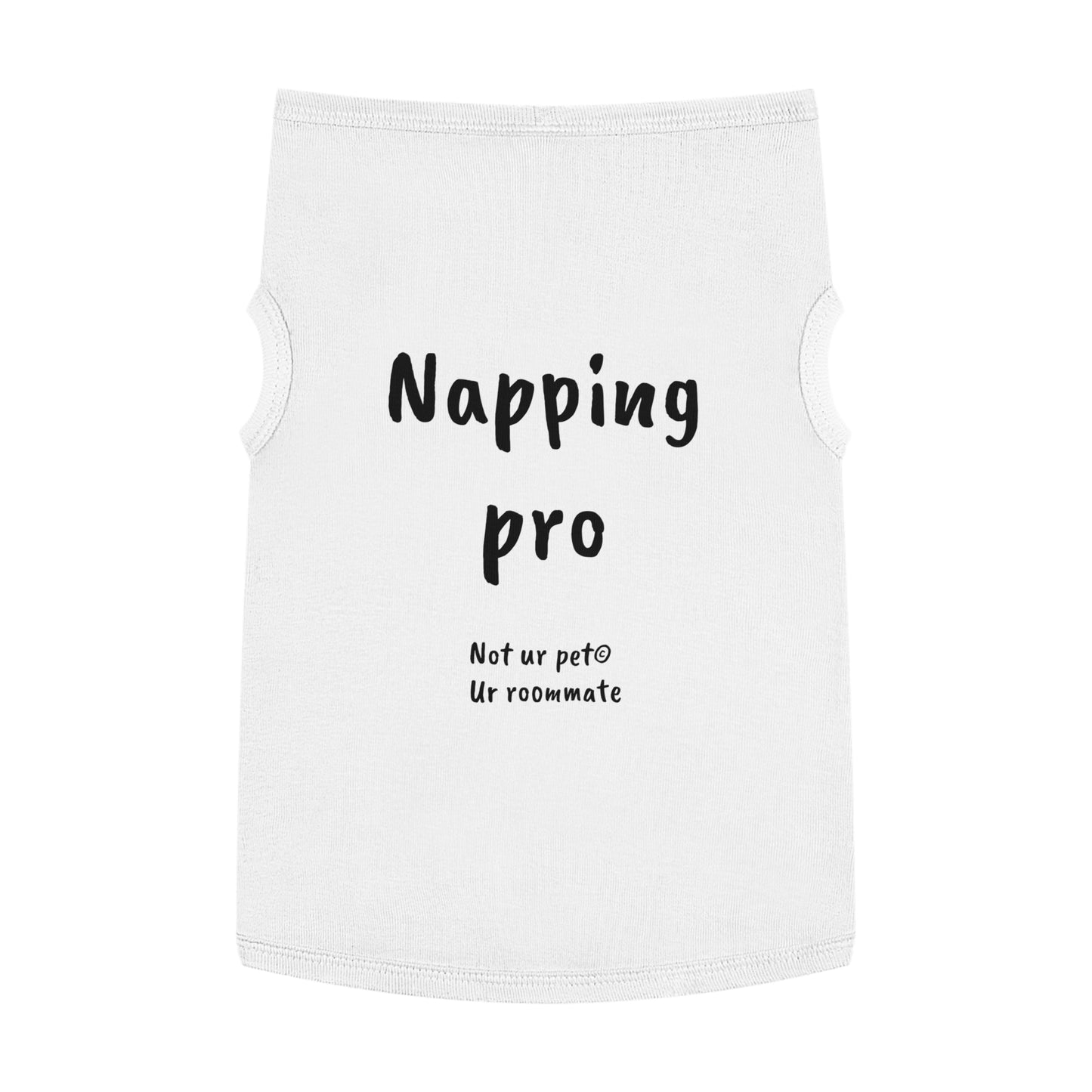 "Napping Pro" — Pet Tank Top