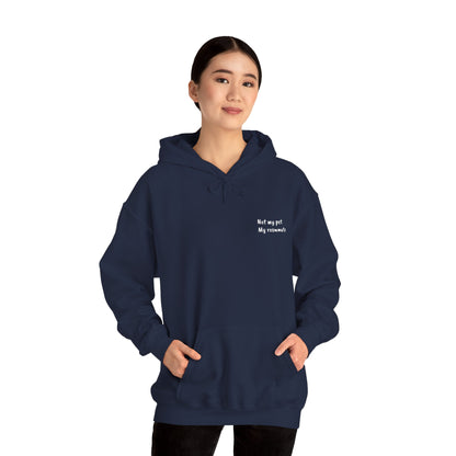 "Unavailable. Got plans with my cat." Hoodie