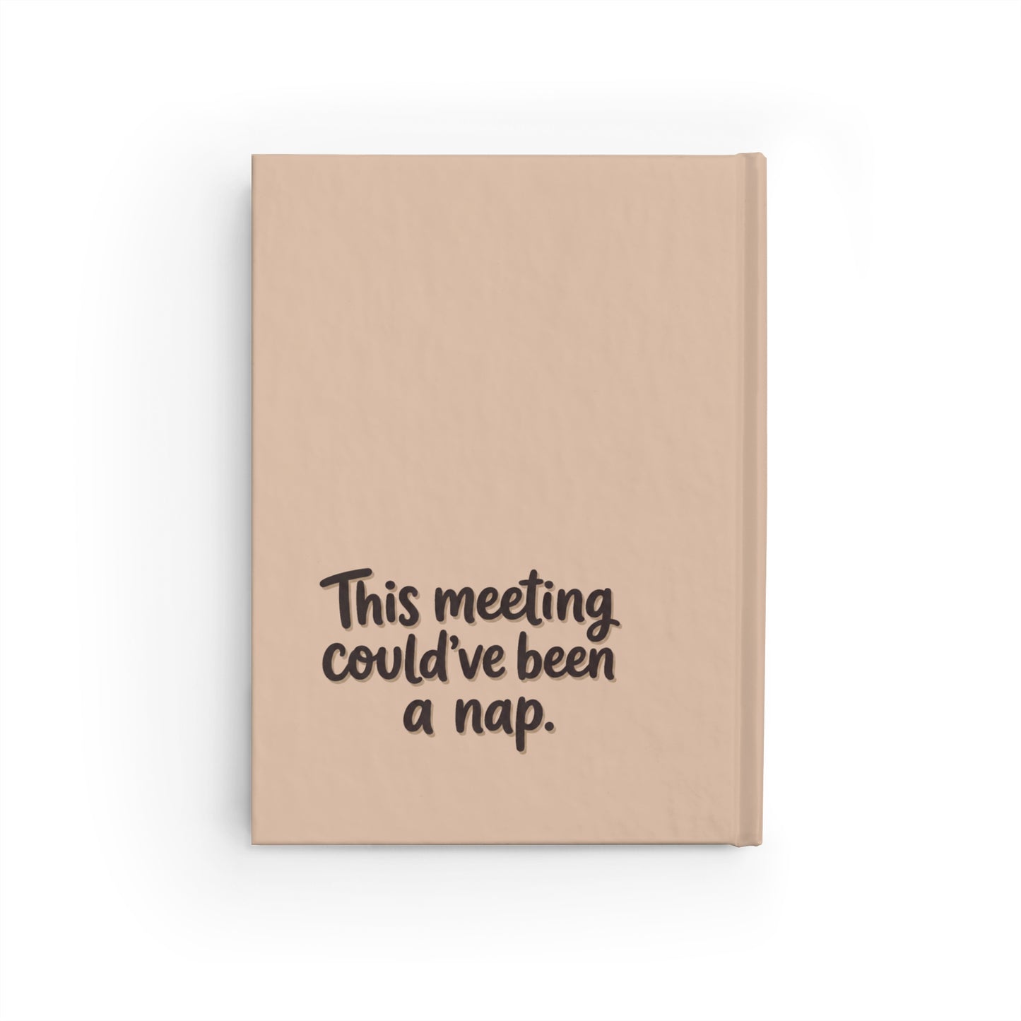 “Paws Off, Pencils On” — Blank Hardcover Journal