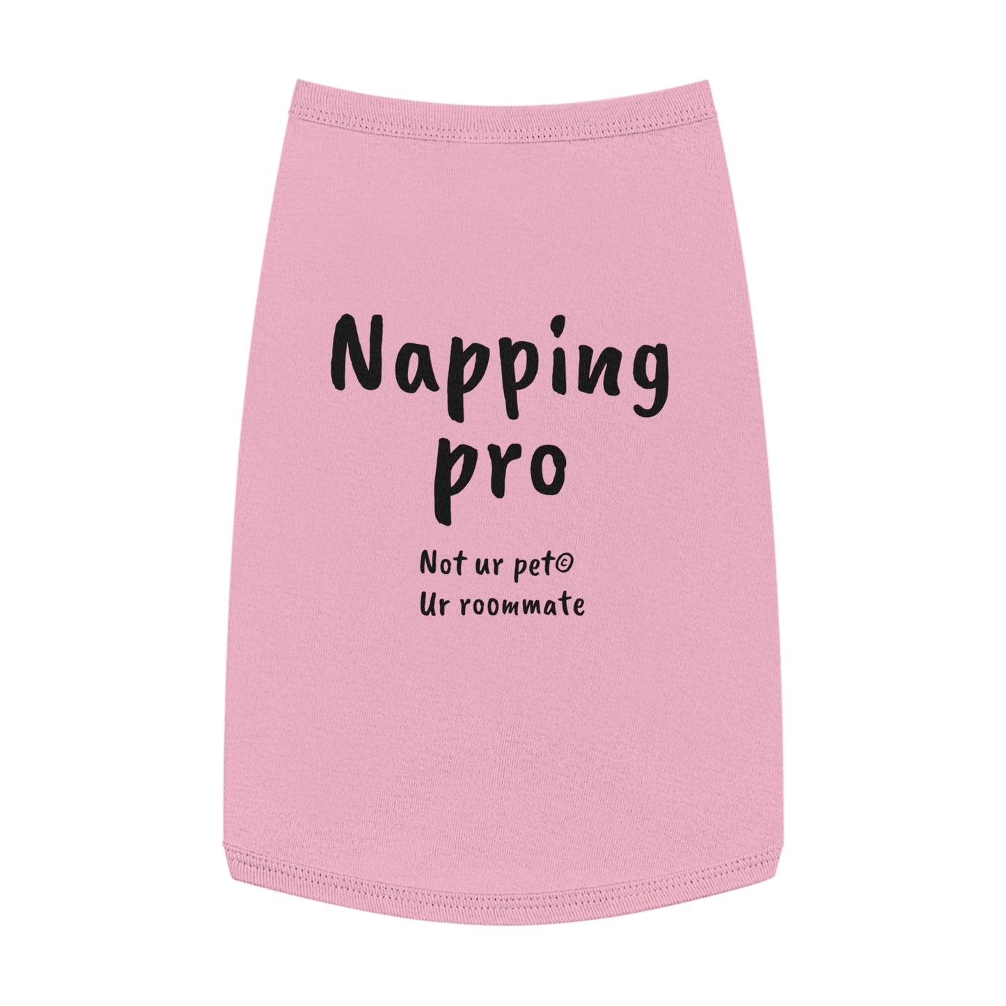 "Napping Pro" — Pet Tank Top