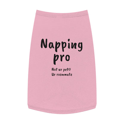 "Napping Pro" — Pet Tank Top