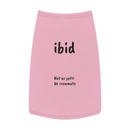 "ibid" — Pet Tank Top