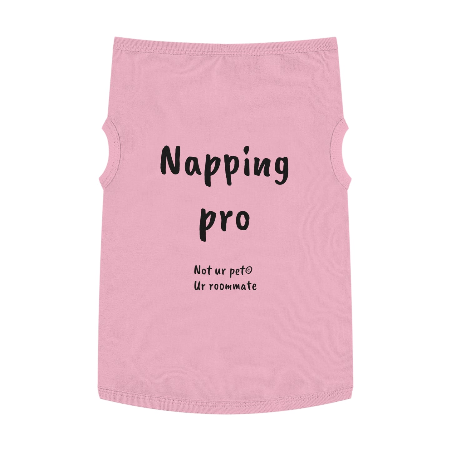 "Napping Pro" — Pet Tank Top