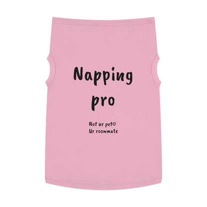 "Napping Pro" — Pet Tank Top