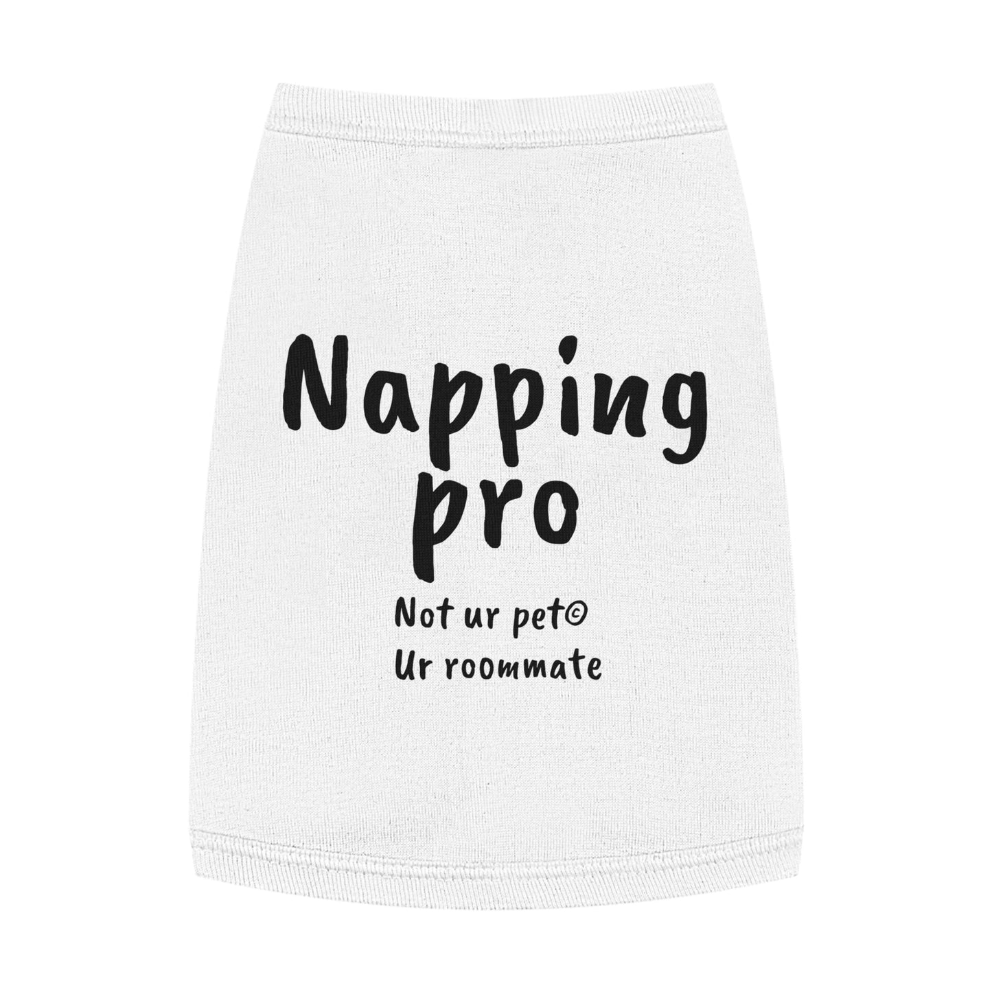 "Napping Pro" — Pet Tank Top