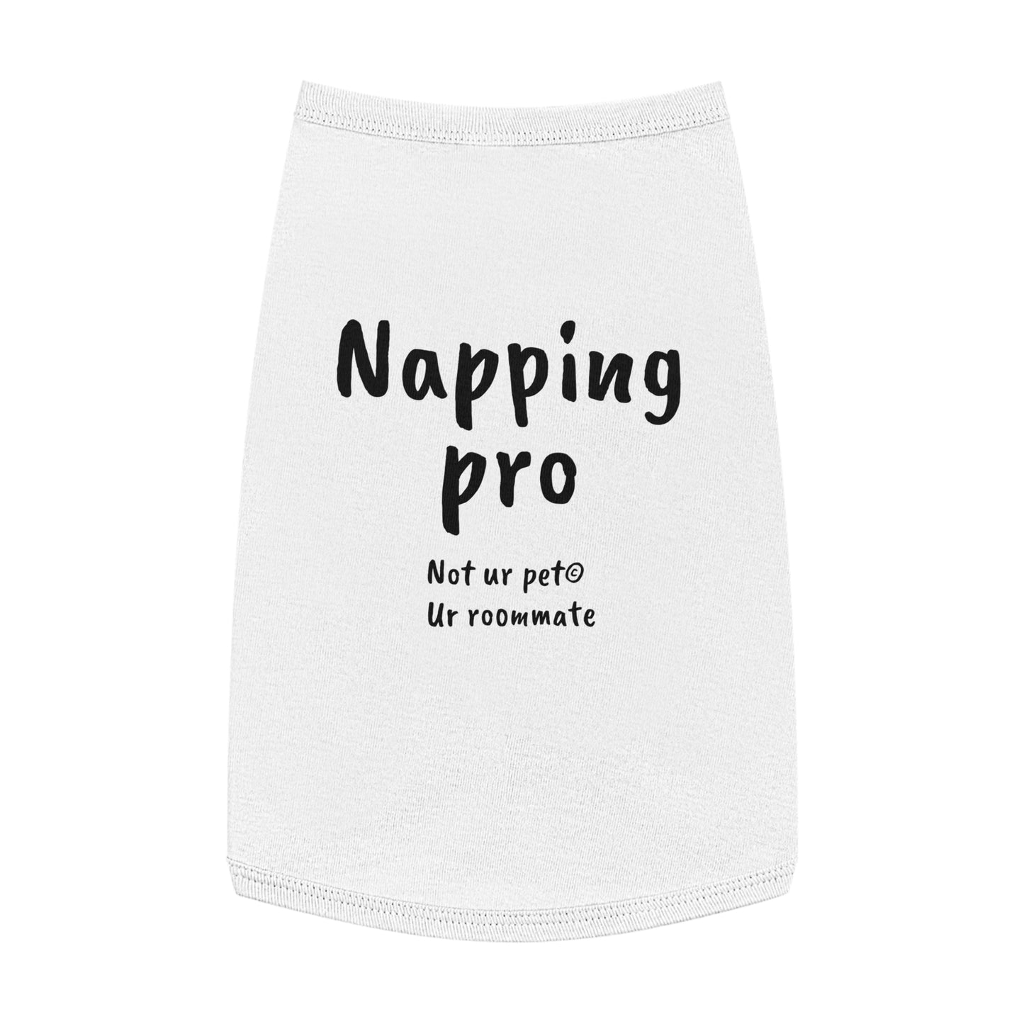 "Napping Pro" — Pet Tank Top