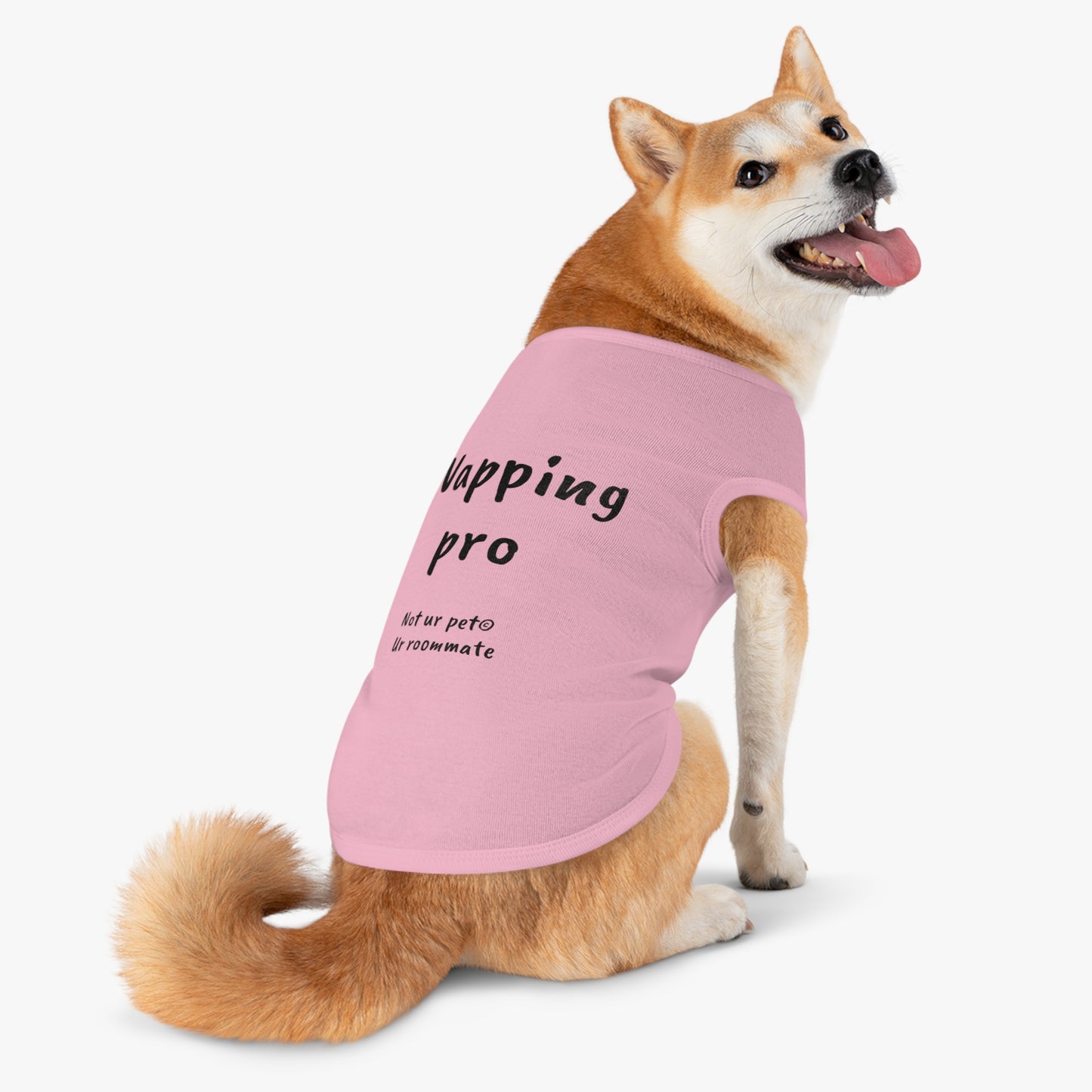 "Napping Pro" — Pet Tank Top