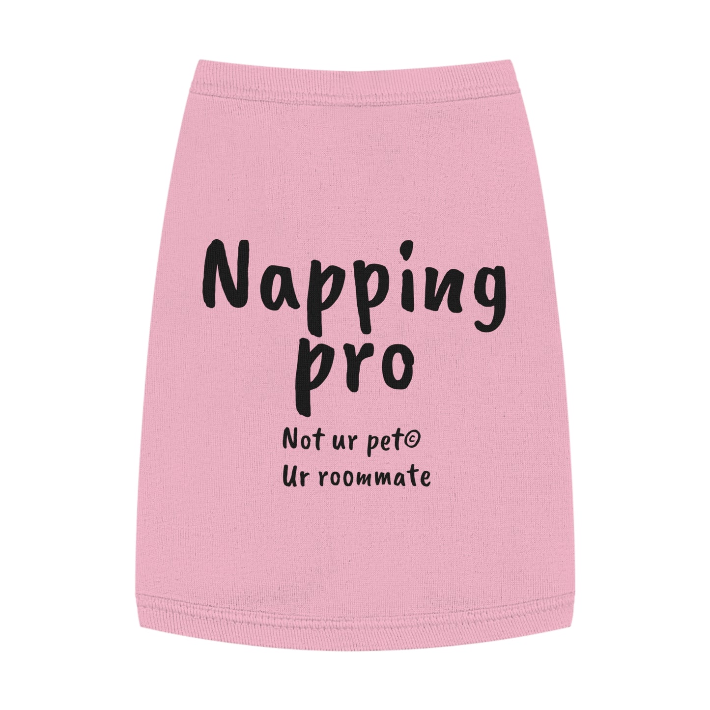 "Napping Pro" — Pet Tank Top
