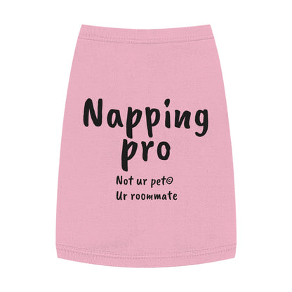"Napping Pro" — Pet Tank Top