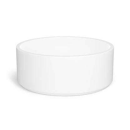 "Refill, Human" Ceramic Dog & Cat Water Food Bowl