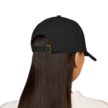 "Emotionally Supported by a Dog" — Organic Cotton Embroidery Cap