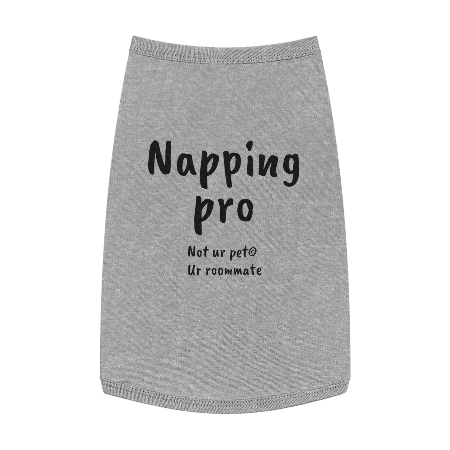 "Napping Pro" — Pet Tank Top