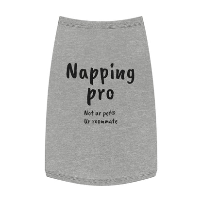 "Napping Pro" — Pet Tank Top