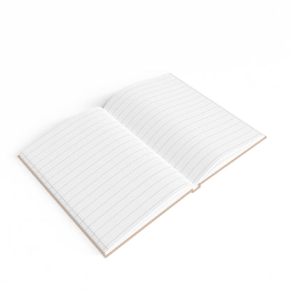"Paws Off, Pencils On" — Lined Hardcover Journal
