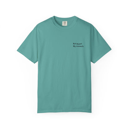 “Unavailable. Got plans with my cat.” T-shirt