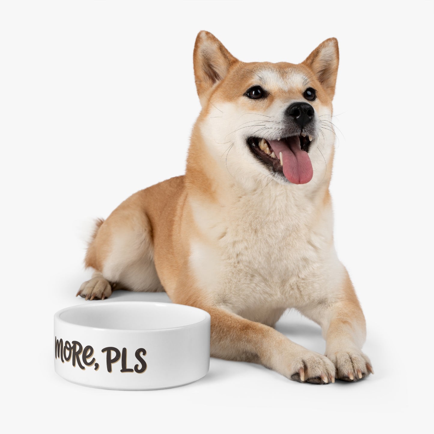 "More, Pls" Ceramic Bowl — 16oz