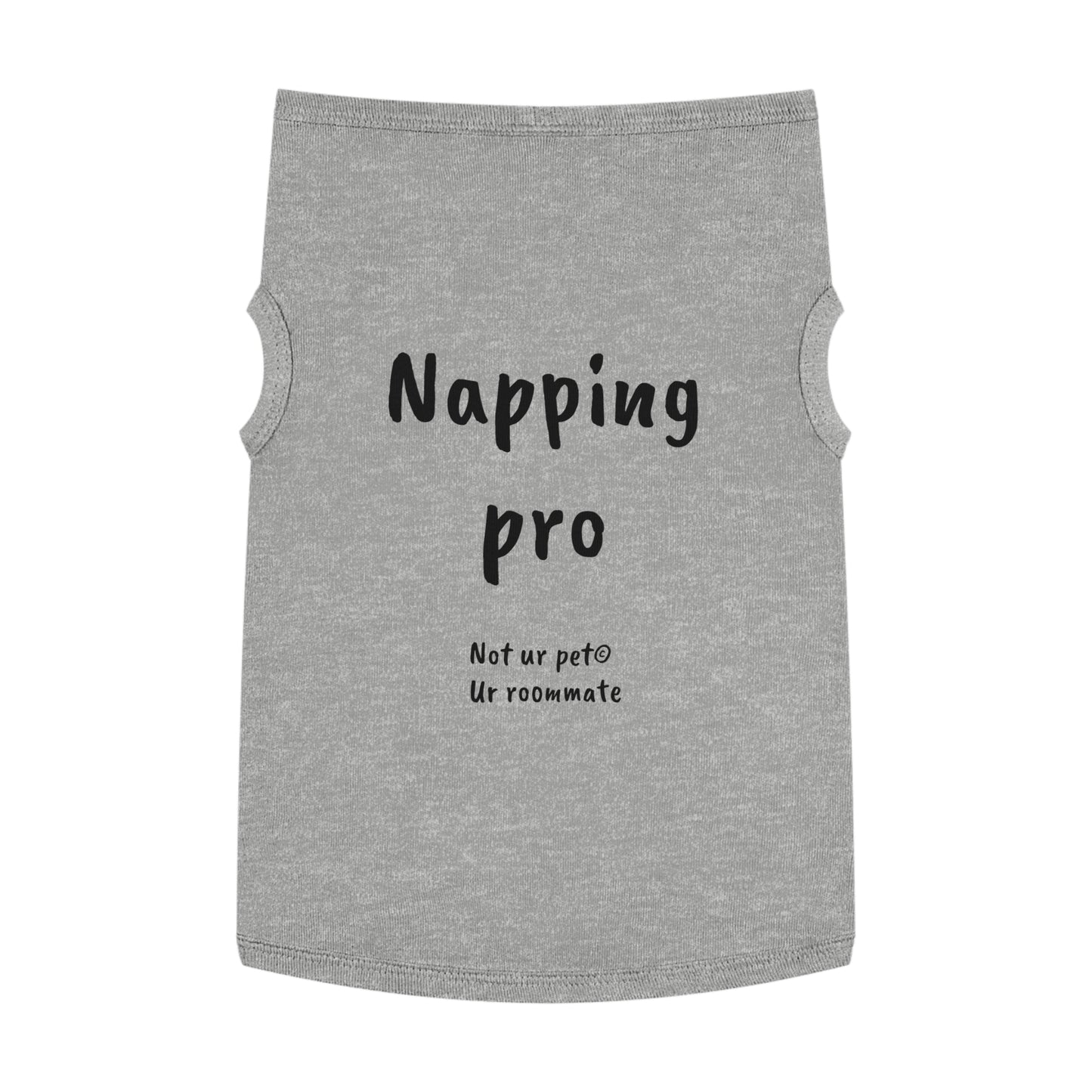 "Napping Pro" — Pet Tank Top