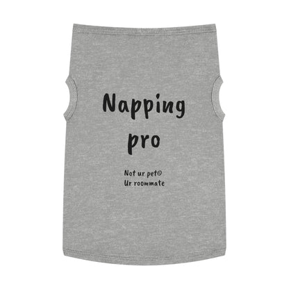 "Napping Pro" — Pet Tank Top