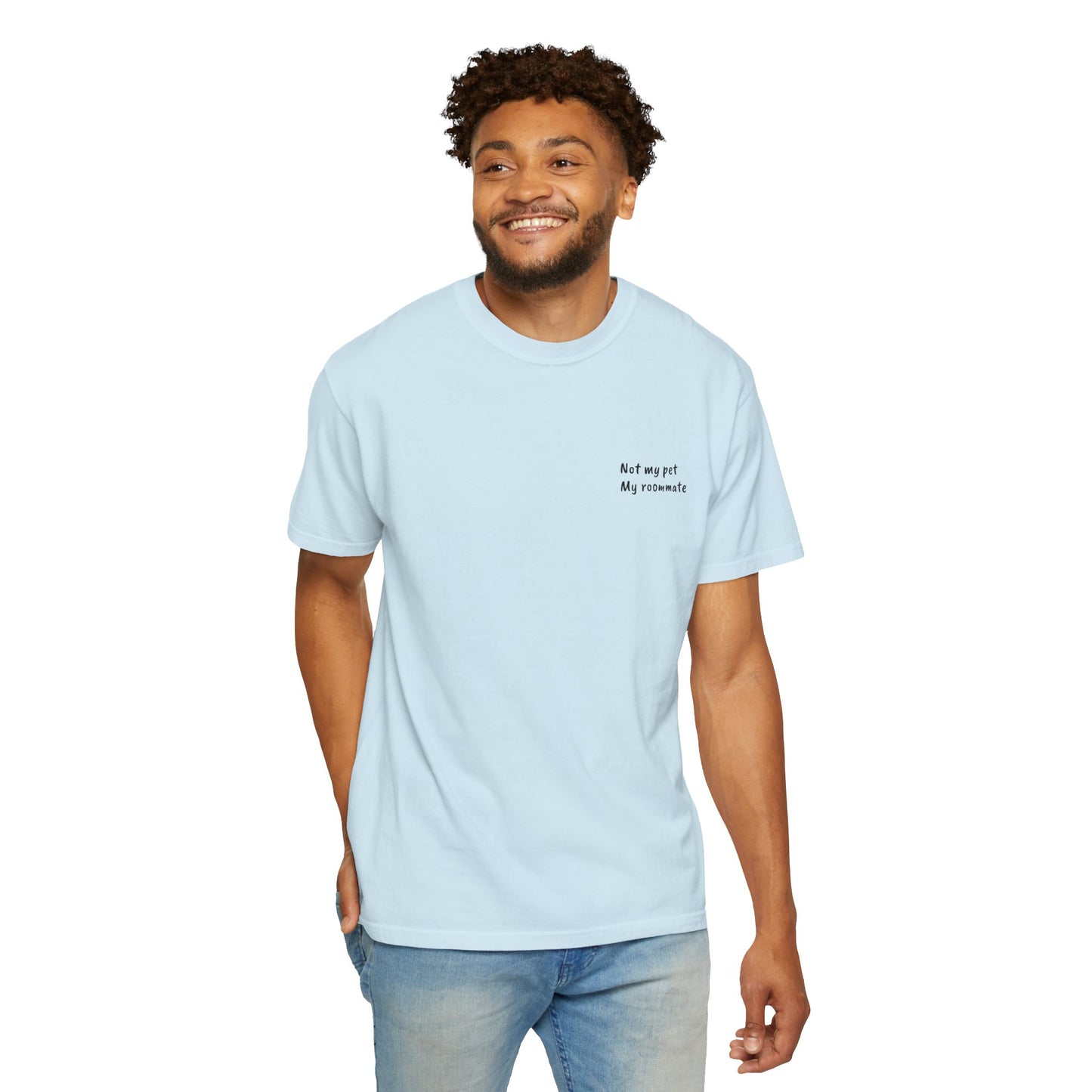 “Unavailable. Got plans with my cat.” T-shirt