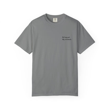 “Unavailable. Got plans with my cat.” T-shirt