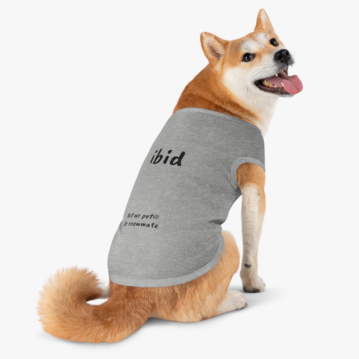 "ibid" — Pet Tank Top