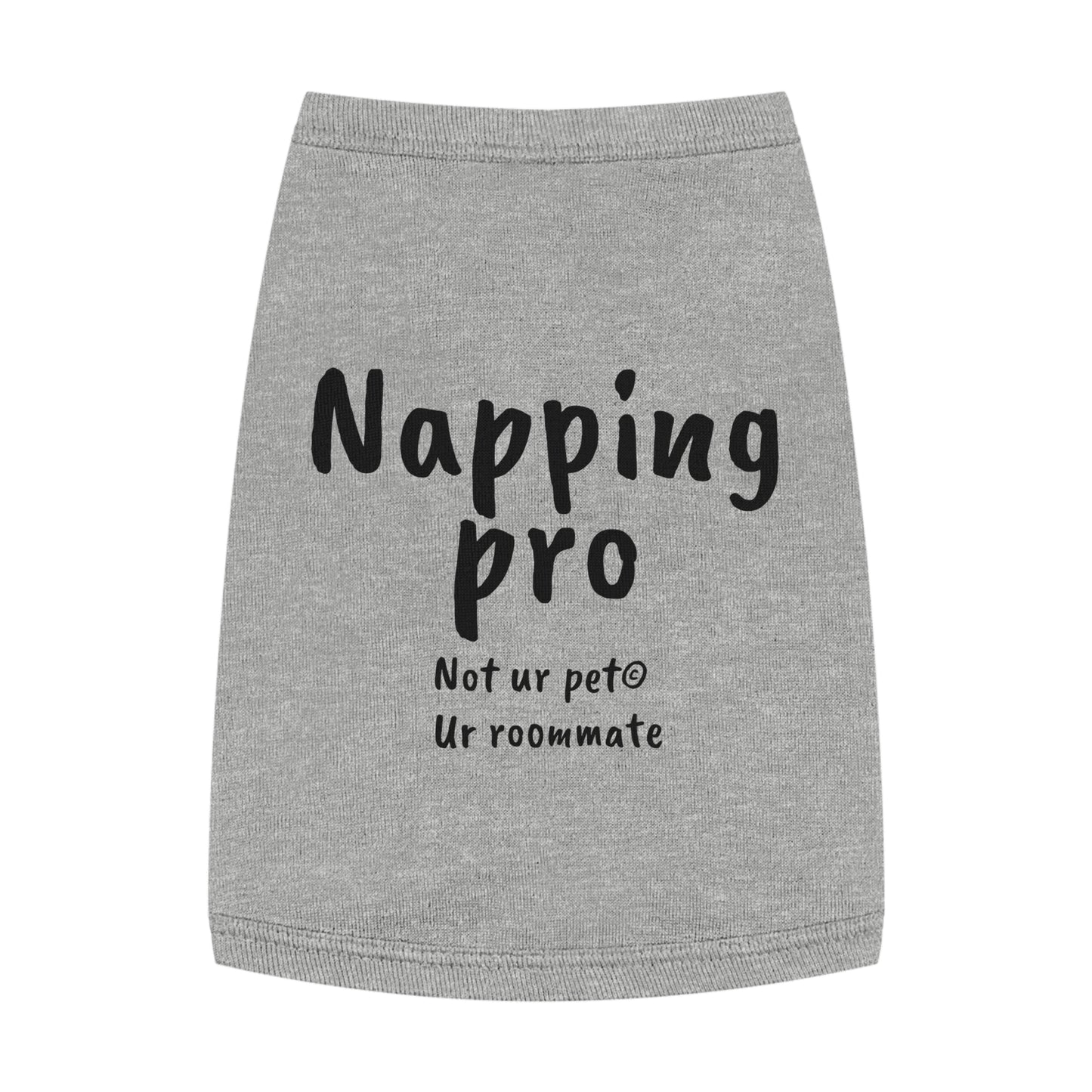"Napping Pro" — Pet Tank Top