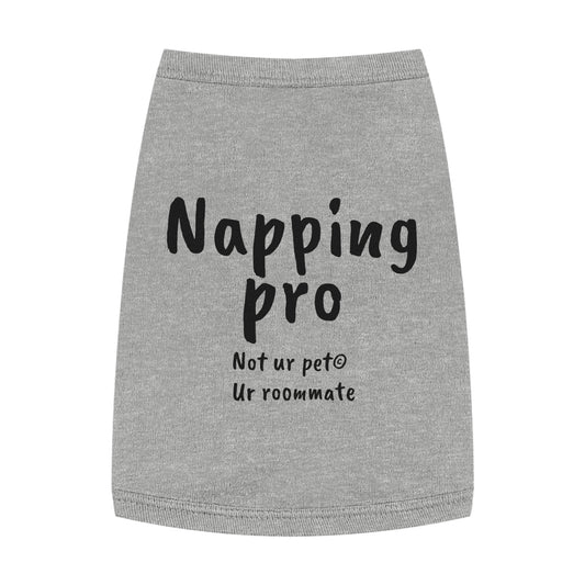"Napping Pro" — Pet Tank Top